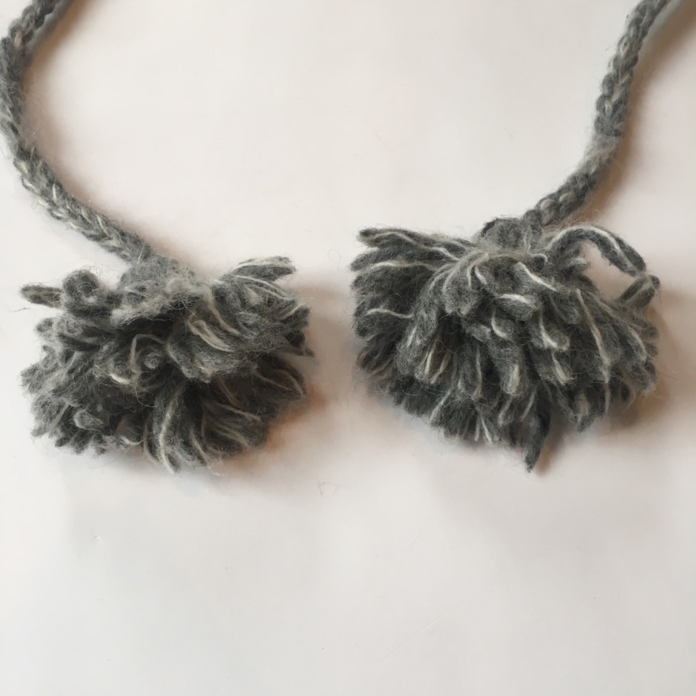 Kids 100% Wool Owl Hat - Picture 4 of 6